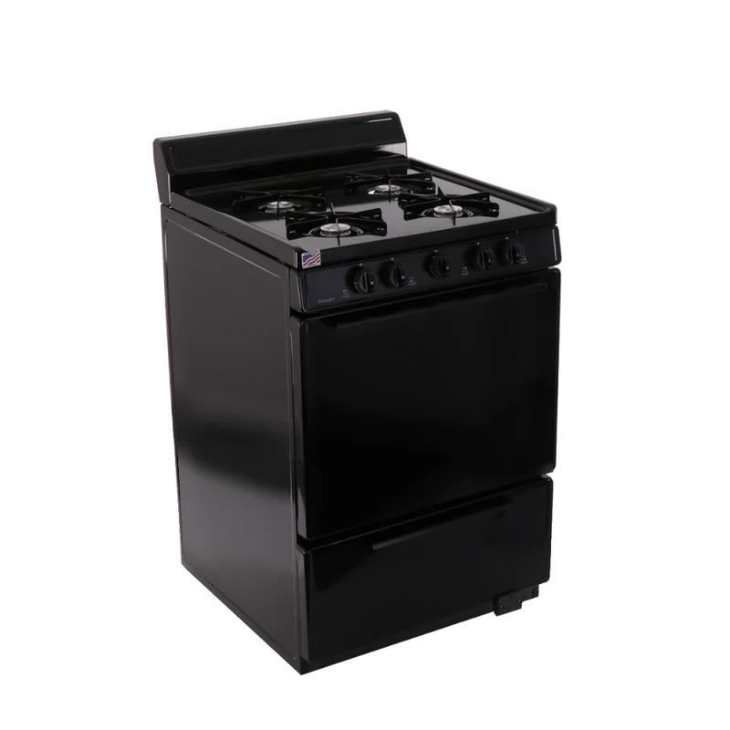 Premier BCK100BP 24" Battery Ignition Gas Range Black