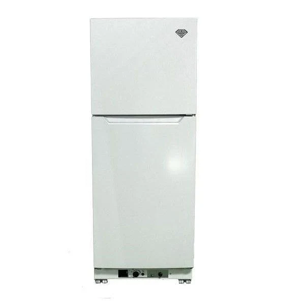 Crystal Cold CC11RF Propane Refrigerator-Freezer in White 11 cu.ft.