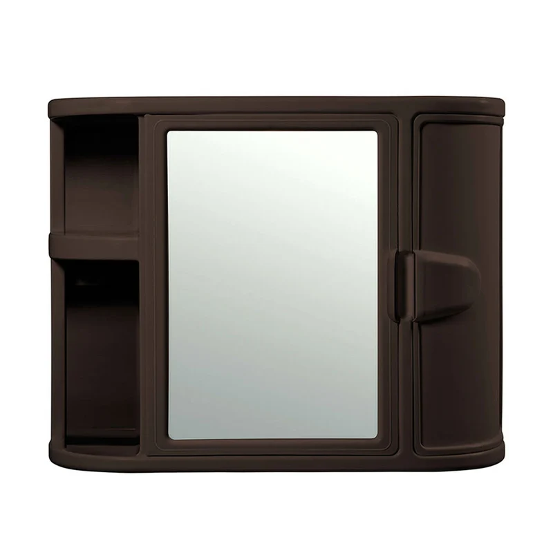 Gabinete para Baño con Espejo Wengue