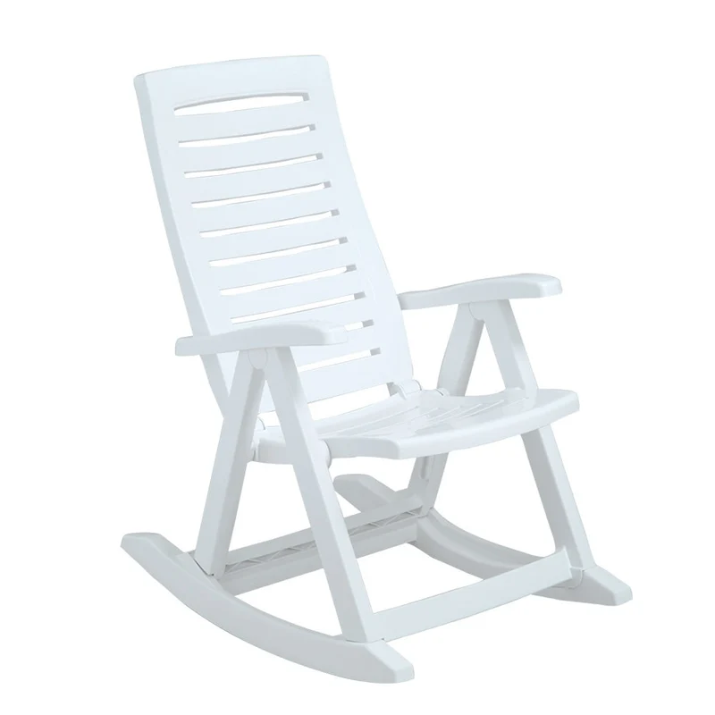 Silla Mecedora Blanca