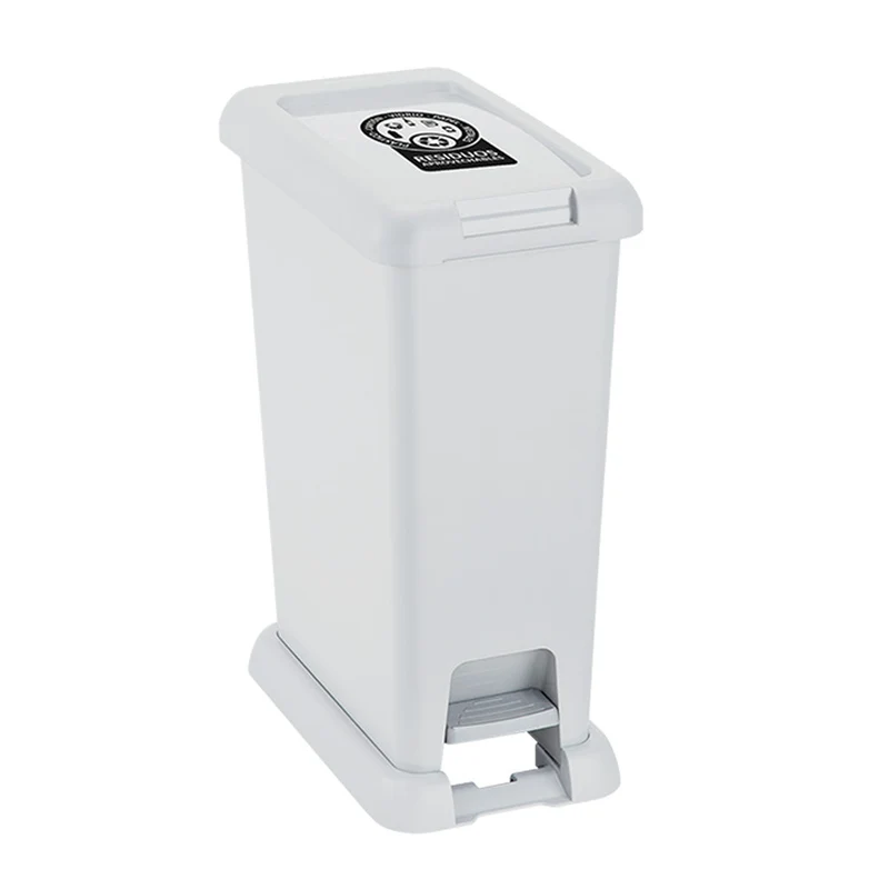 Basurero Pedal 20 Litros Blanco