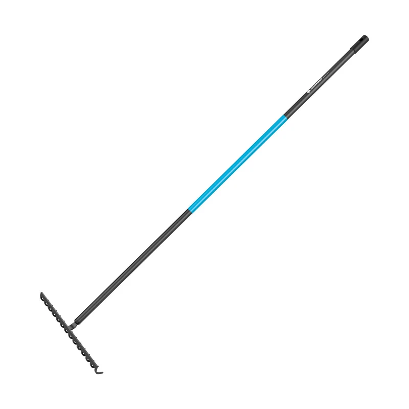 Rastrillo metálico Cellfast, universal, mango de aluminio, 155 cm, Cellpro 40-208