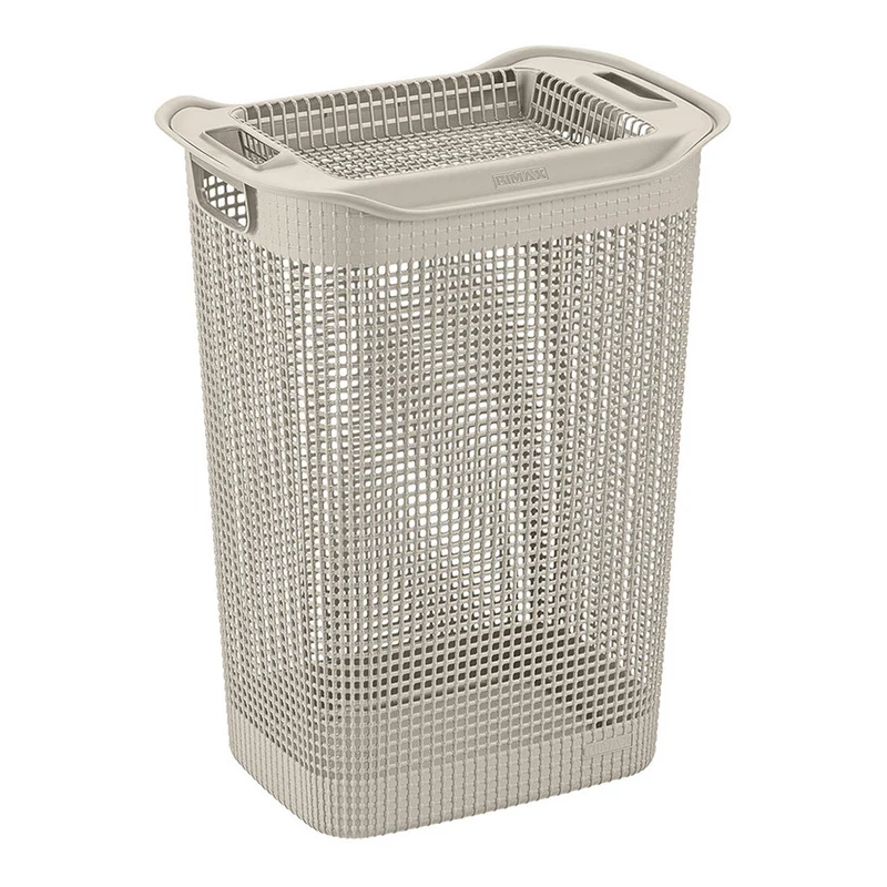 Cesta para Ropa Linum con Tejido Premium Taupe