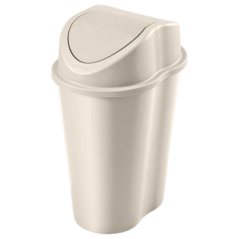 Papelera Style Tapa Vaivén 25 Litros Taupe