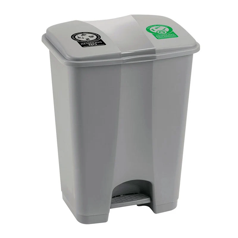 Basurero Pedal 60 Litros Doble