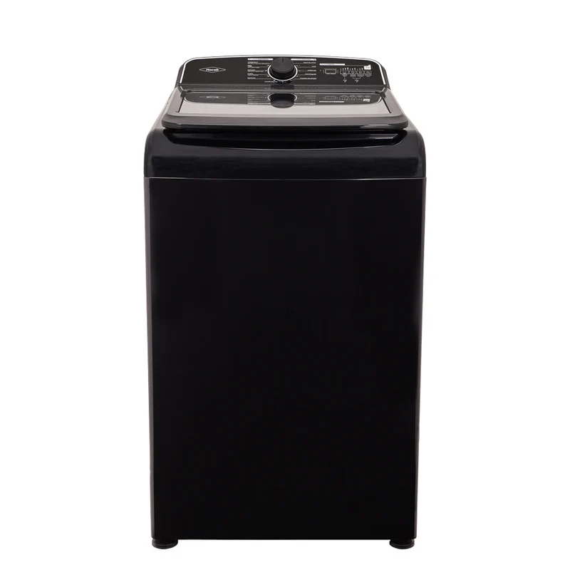 Lavadora Haceb Carga Superior 18 kg con Perilla, Negra