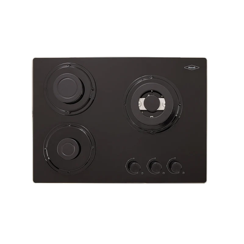 Estufa de Empotrar CUB TO Plata 3C 60-43 Cristal HF 3Q GN
