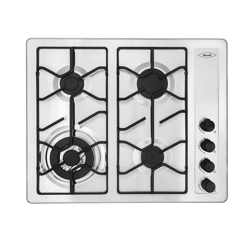 Estufa de Empotrar Inox 66X54 cm Triple Corona a Gas Natural Haceb