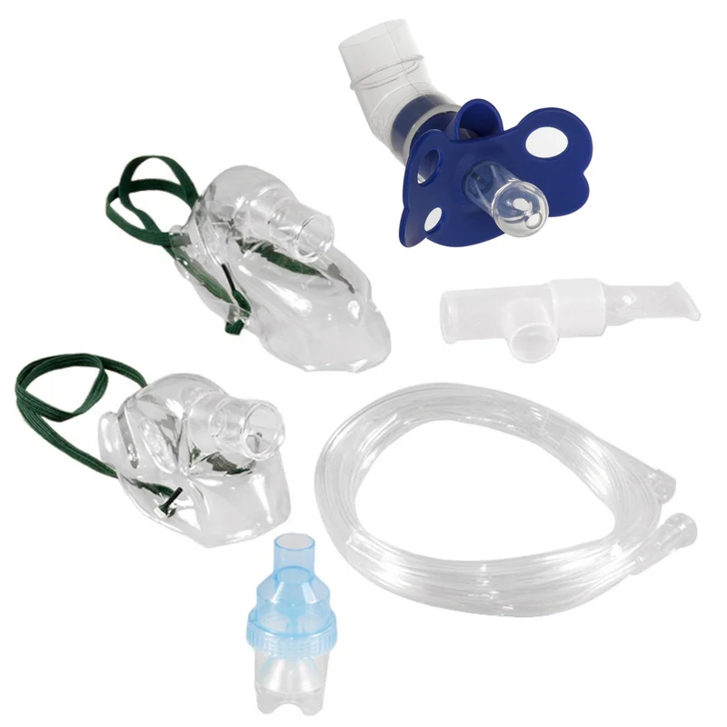 Promedix PR-850 Juego de accesorios para inhalador, máscara inhaladora, tubo, chupete