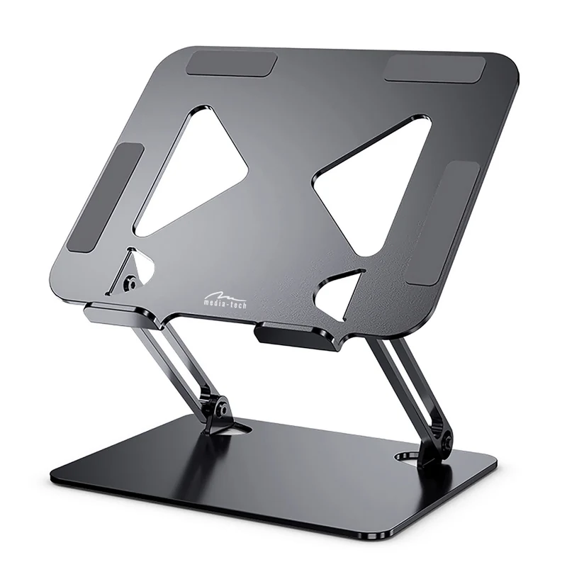 Media-Tech MT2661 Soporte ergonómico ajustable para portátiles de 10-17 pulgadas LAPTOP STAND