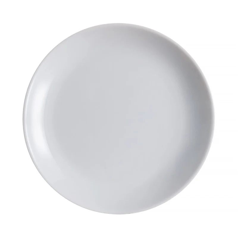 Luminarc Granito Diwali Plato de postre, redondo, 19 cm, Color gris