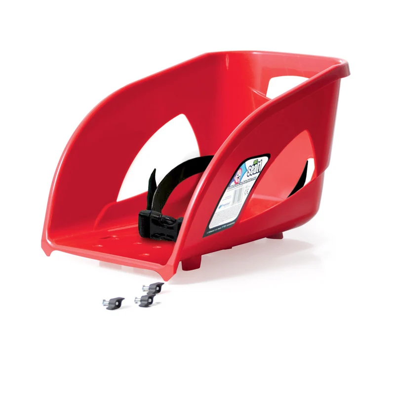 Sillín diseñado para trineos Prosperplast Bullet, Bullet Control y Tatra - rojo