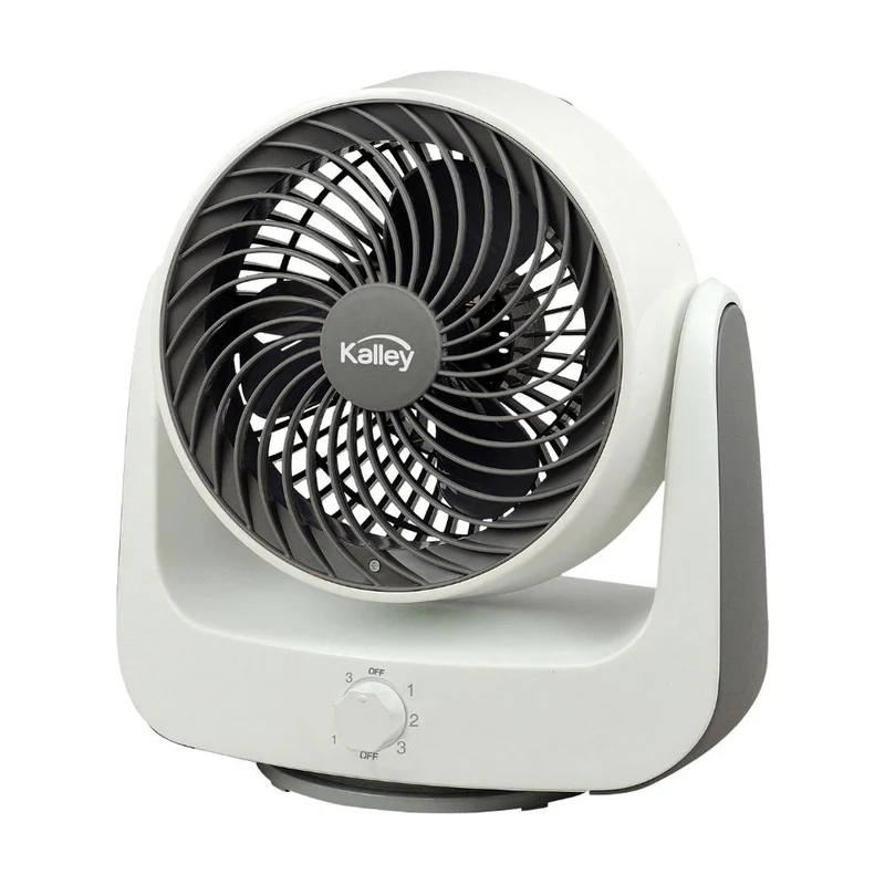 Ventilador Cyclonik Kalley K-Vmcu7B, Color Blanco