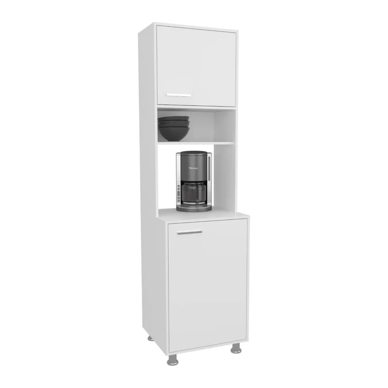 Alacena Antares, Blanco Kronos, con Amplios Espacios para Almacenamiento ZF