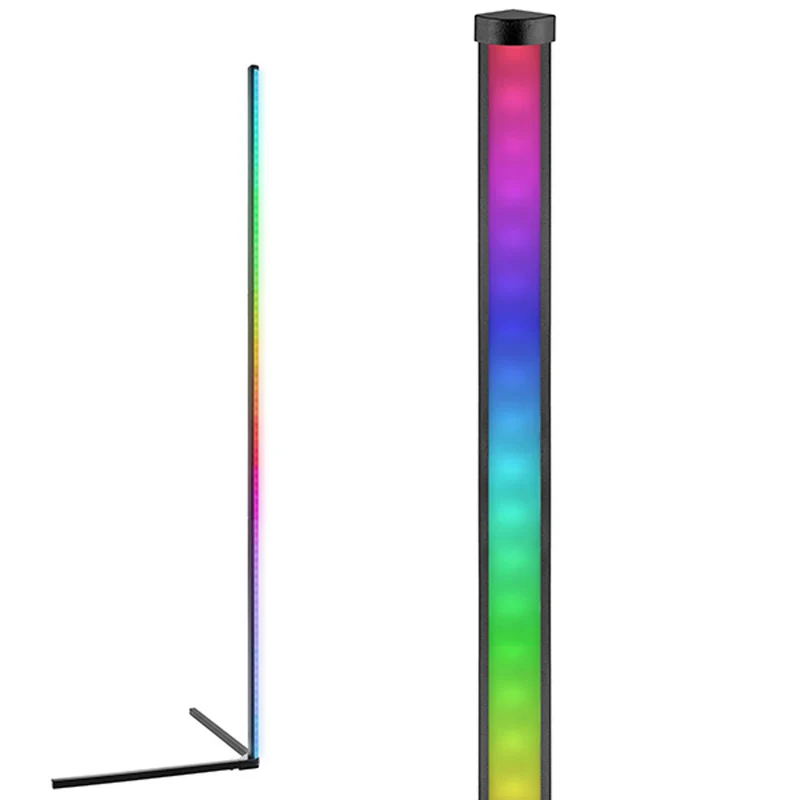 Tracer Ambience RGB - Lámpara Smart Corner Lámpara Decorativa de Esquina Control Remoto Compatible con App 12 Modos de Iluminación
