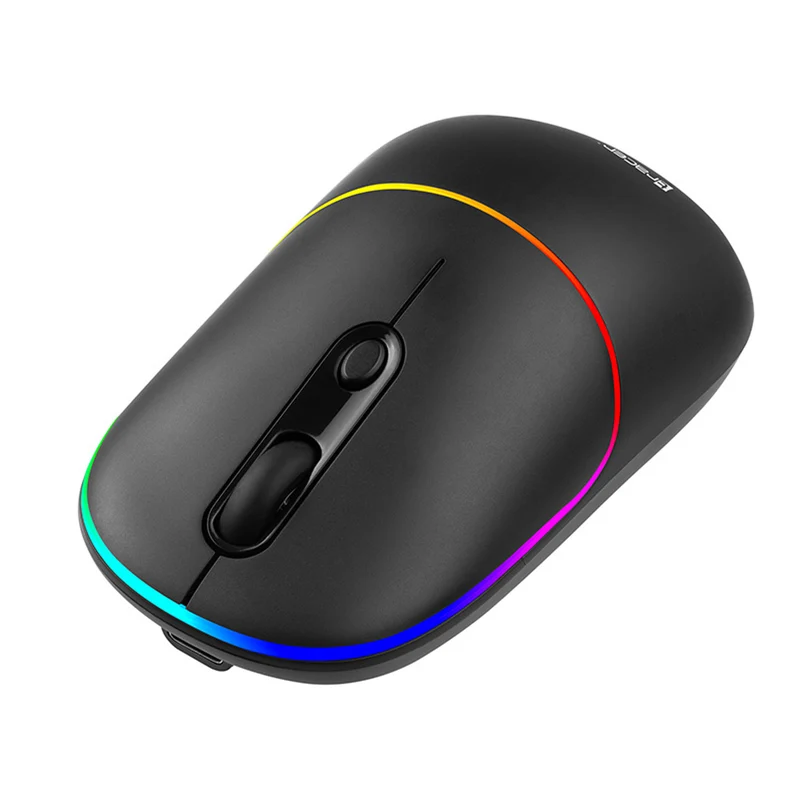 Tracer Ratón Inalámbrico, Batería Recargable de 650 mAh, Retroiluminación RGB, Ratero