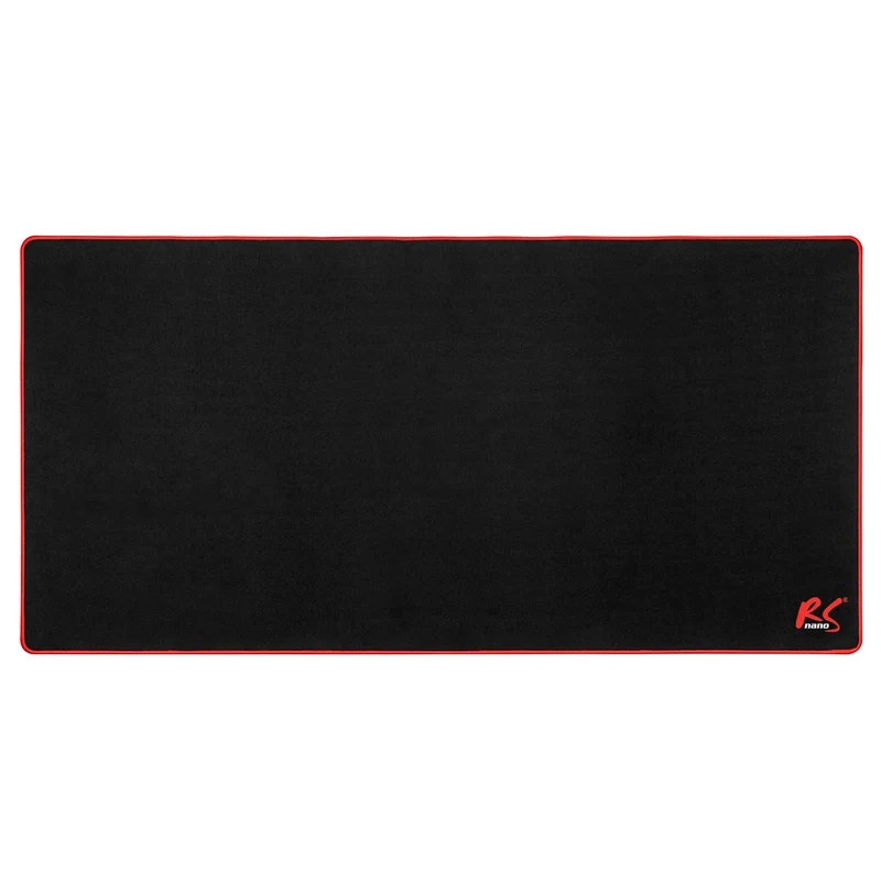 NanoRS RS173 Alfombrilla de escritorio, Alfombra protectora 1200x600x3mm, Color negro