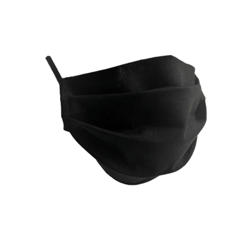 Mascarilla de algodón reutilizable negra