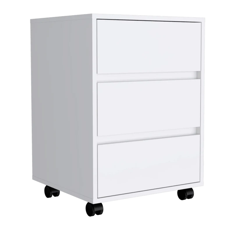 Organizador Kova, Blanco, con Tres Cajones