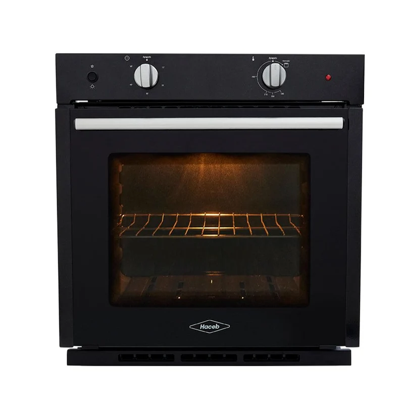 Horno Mixto Tandoori 60 cm Negro Gas Natural 120V Haceb