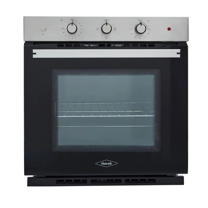 Horno Eléctrico Tofu 60 cm Inox con Vidrio Negro 220V Haceb