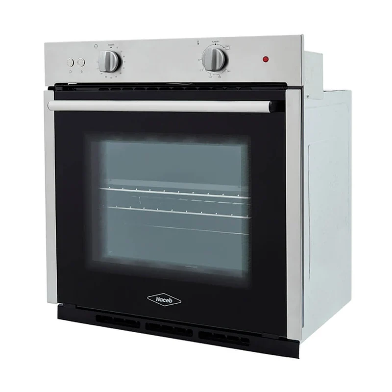 Horno Mixto Tandoori 60 cm Inox con Vidrio Negro Gas Natural 120V Haceb