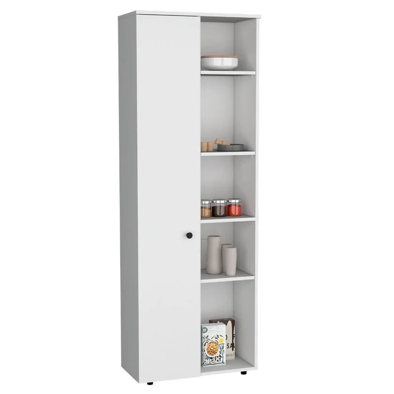 Alacena Multiusos Horbiz, Blanco, con Espacio para Guardar Insumos ZF