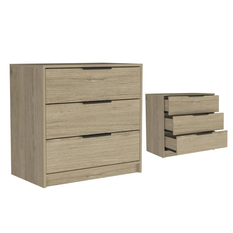 Set de 2 Organizadores Wesley, Cartagena y Blanco, con Tres Cajones