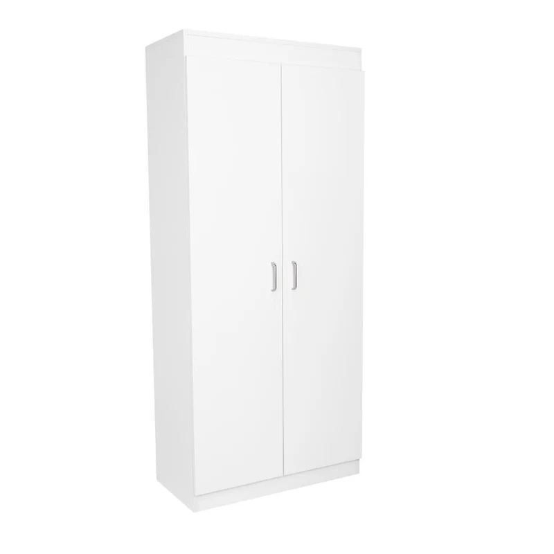 Alacena Multiusos Varese, Blanco, Posee un Estante Adicional en la Puerta y Cuatro Entrepaños ZF