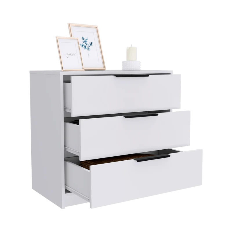 Organizador Wesley, Blanco, con Tres Cajones ZF