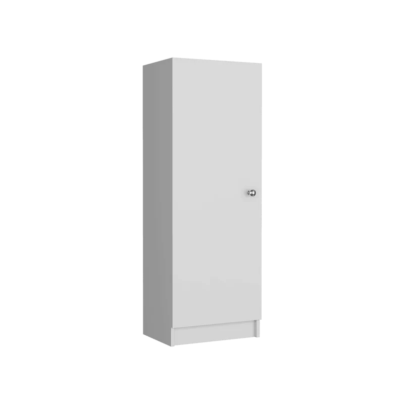 Alacena Nadir, Blanco, con una Puerta y Amplio Espacio de Almacenamiento