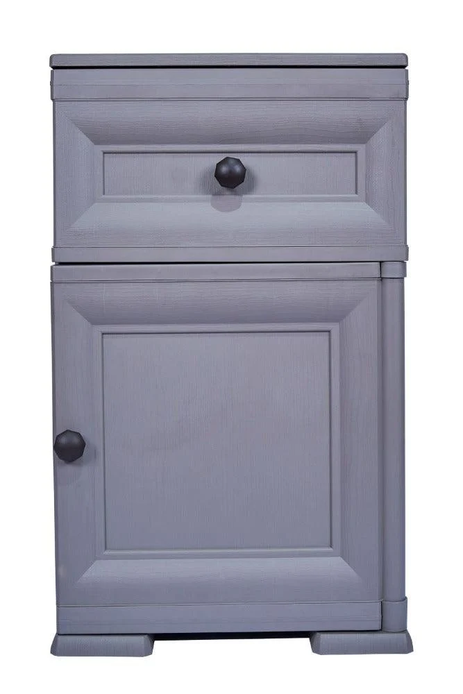 Mueble Organizador Elegance Tiziano, Avellana, con Dos Cajones Deslizables