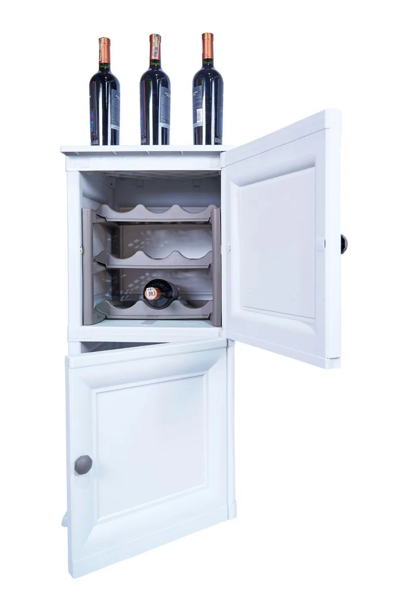 Mueble Organizador Elegance Boticelli, Blanco Marqueza ,con Dos Puertas Batientes