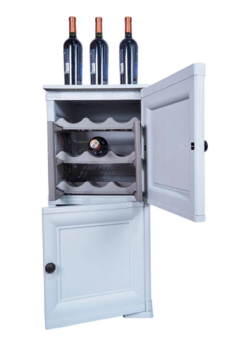 Mueble Organizador Elegance Boticelli, Gris Claro, con Dos Puertas Batientes