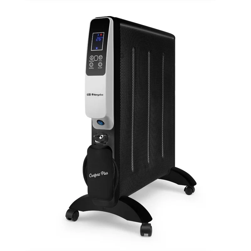 Orbegozo RMW 2010 Radiador de Mica WiFi 2000W Negro 2 Niveles