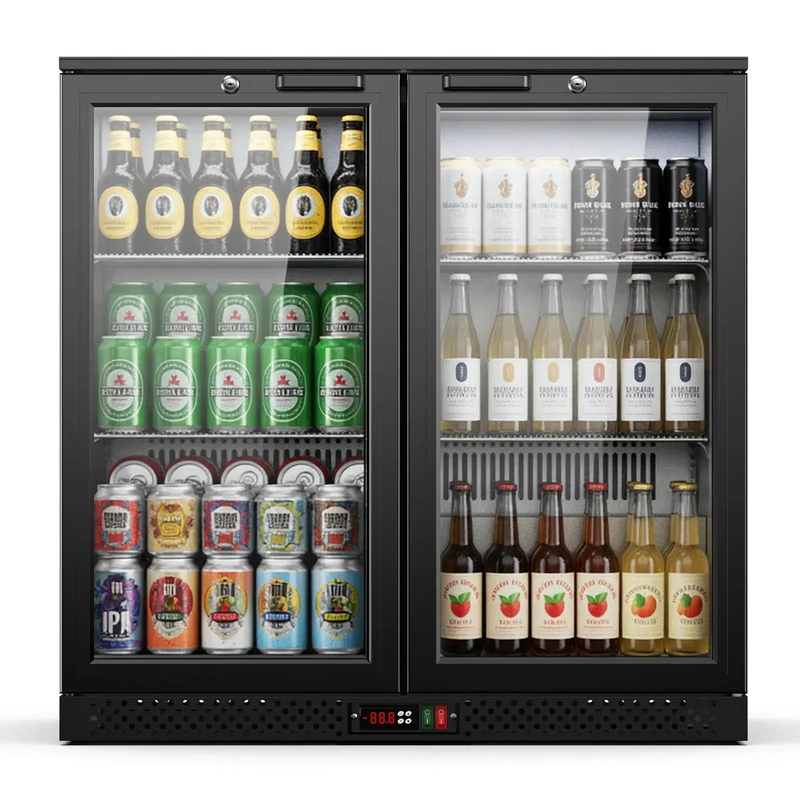 Refrigerador comercial de bebidas bajo encimera de 7.3 pies cúbicos BB73