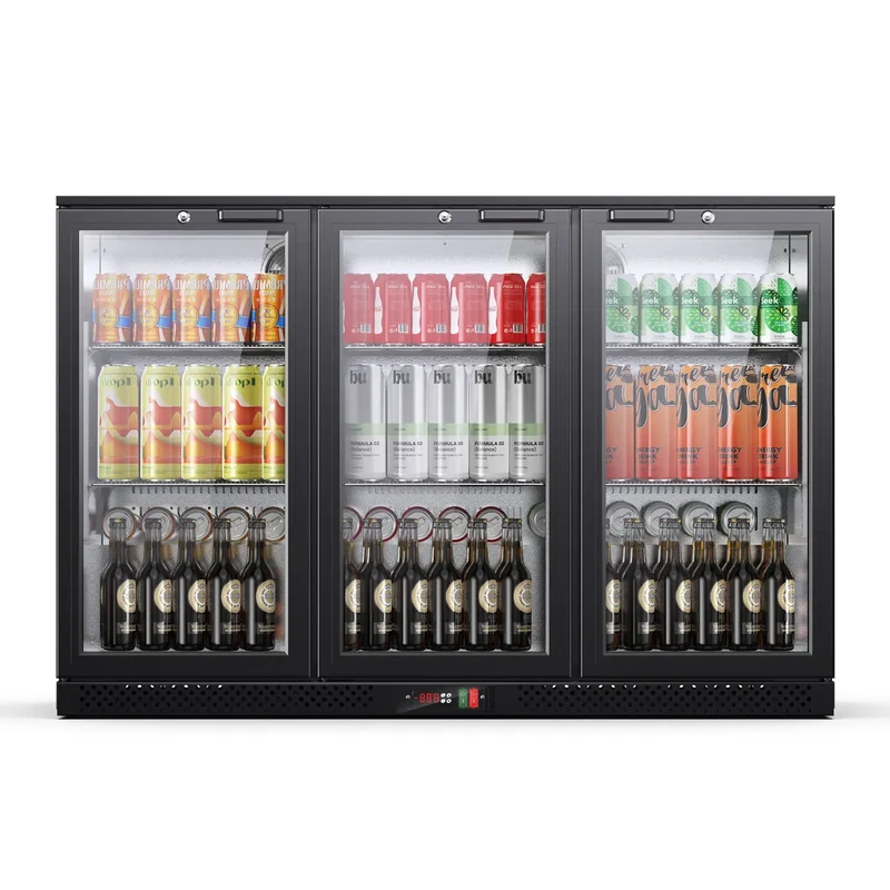 Refrigerador comercial de bebidas bajo encimera de 11.4 pies cúbicos BB114