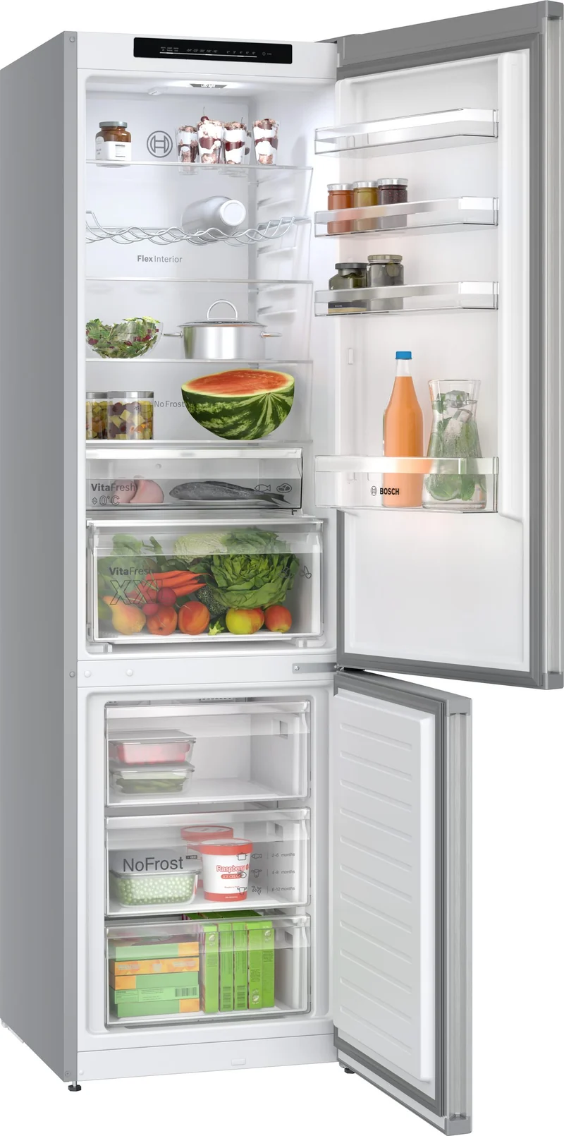 Frigorífico Combinado KGN392LAG |363L | A| No Frost| Inox - Bosch