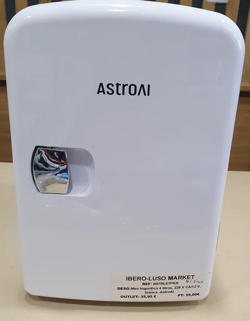 Mini Frigorífico LY0204A |4 litros|220 V CA/12 V,|branca -AstroAI