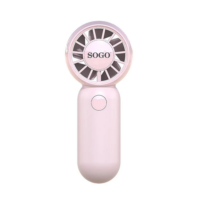 #Mini Ventoinha VEN-SS-21145-PI |USB|3W|Rosa - Sogo