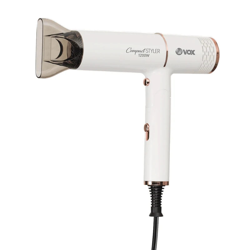 #Secador Cabelo Dobrável HT 1039 Cabo c/ 1.8 m | 1200W- Vox