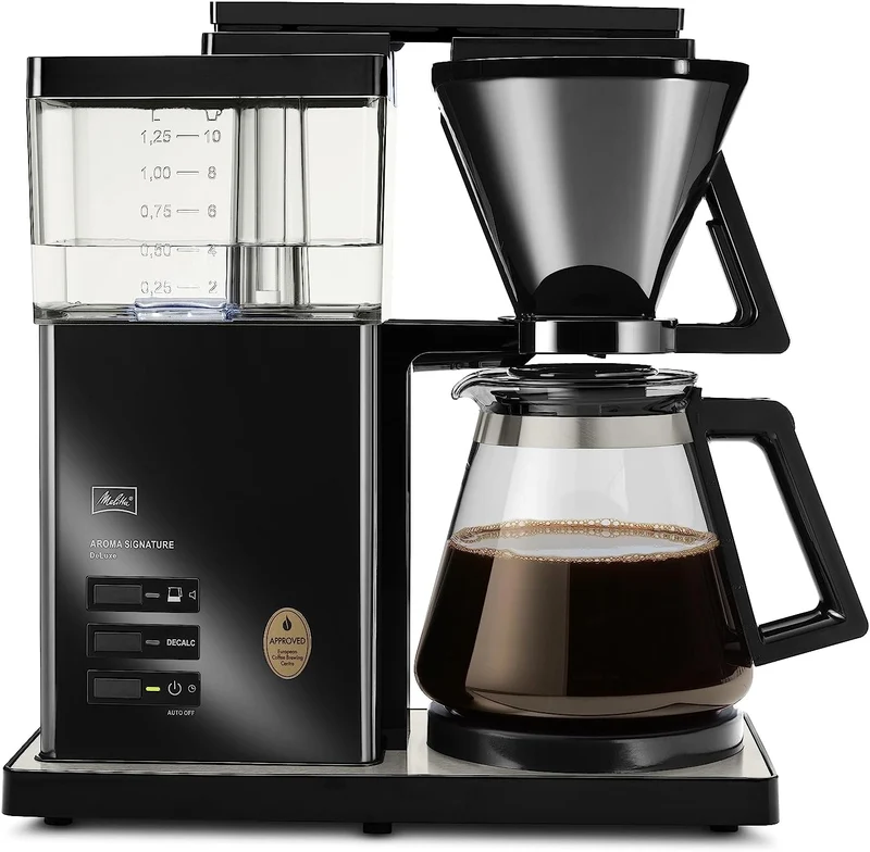 Máquina de café 1007-03 |1525W Preto - Melitta Deluxe