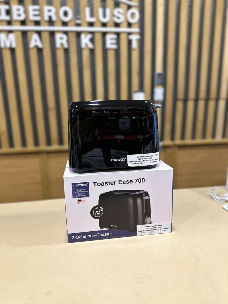 Torradeira MTO32512-BK/700W - MAWAA