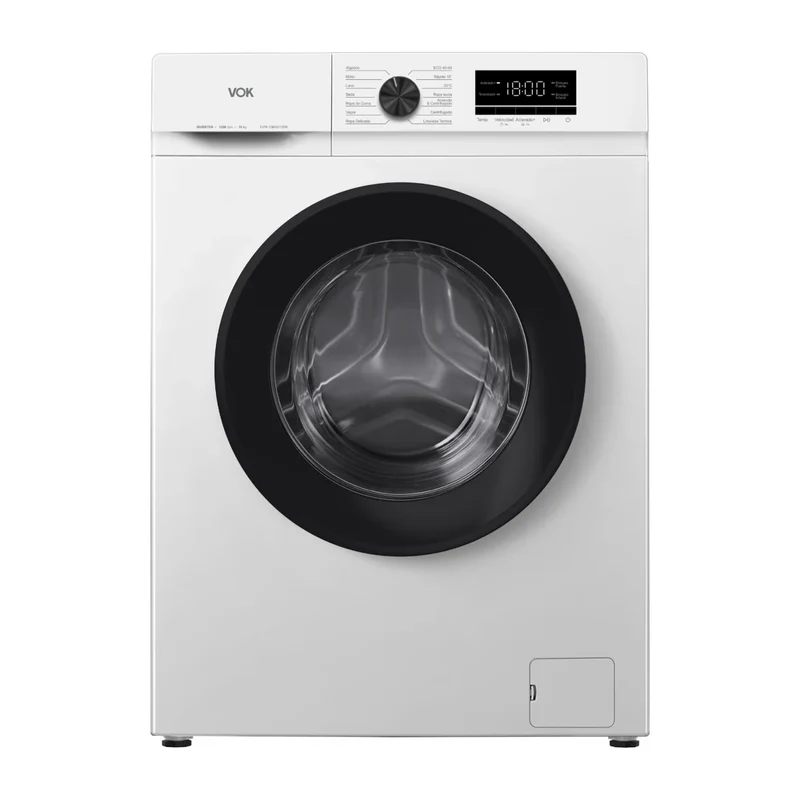 Lavadora VOK EVW-10BAW12PR 10 kg 1200 rpm Clase A