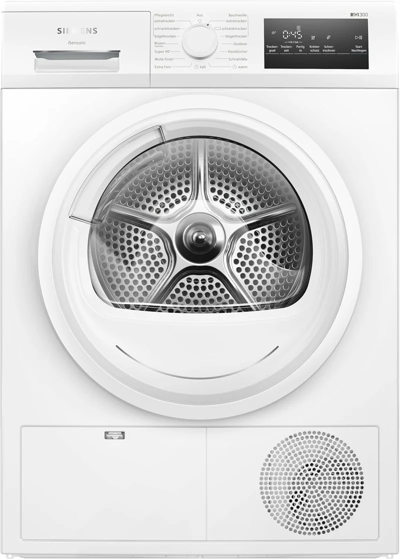 Máquina de Secar - Bomba Calor WT 45 HVA 3 - 8 KG - SIEMENS