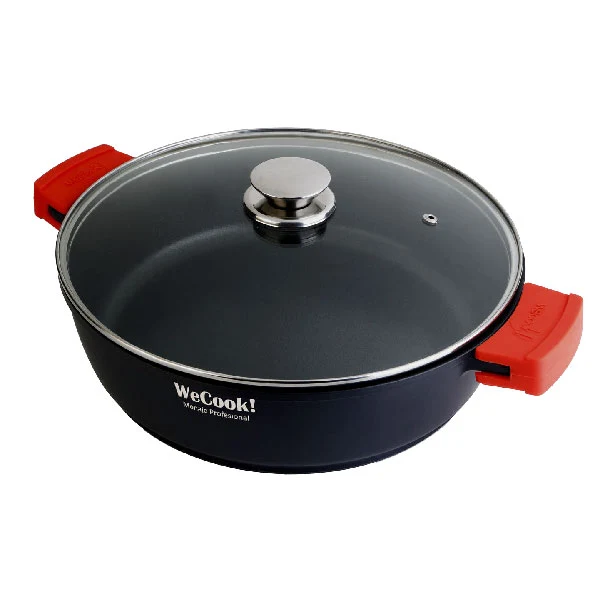 Cazuela Baja WeCook ECOSTONE 40cm - Aluminio Fundido Inducción - Ref. 10140