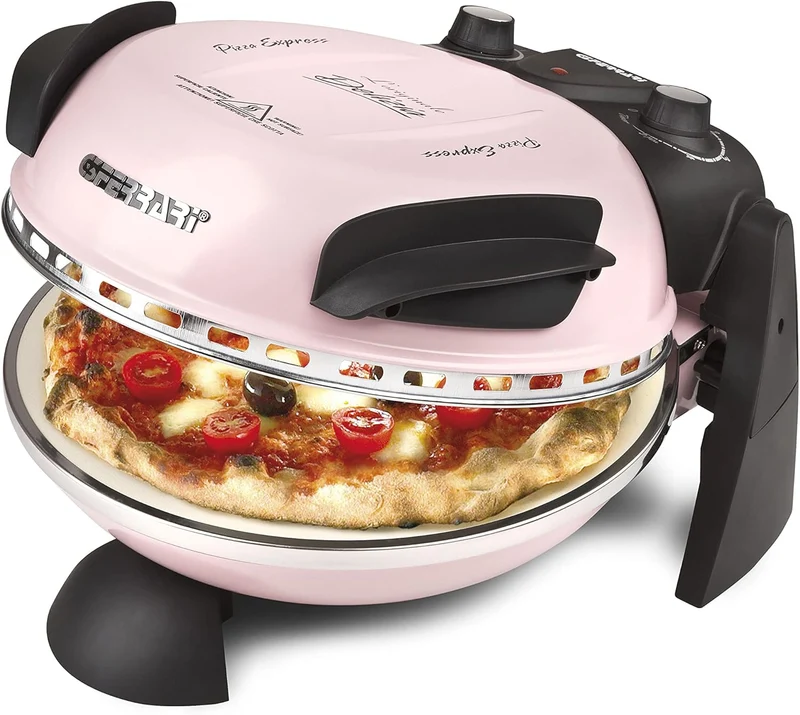 FORNO PARA PIZZA G3 DELIZIA/ ROSA/1200W- FERRARI