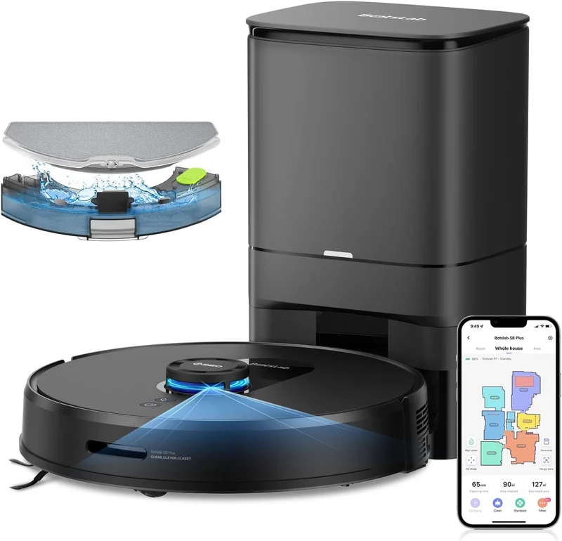 Aspirador robot S8 Plus 360 - Botslab