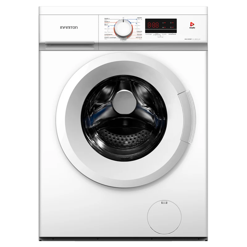 Lavadora Infiniton WM-D61DBF 6kg 1000rpm Clase D Fondo Reducido 40cm