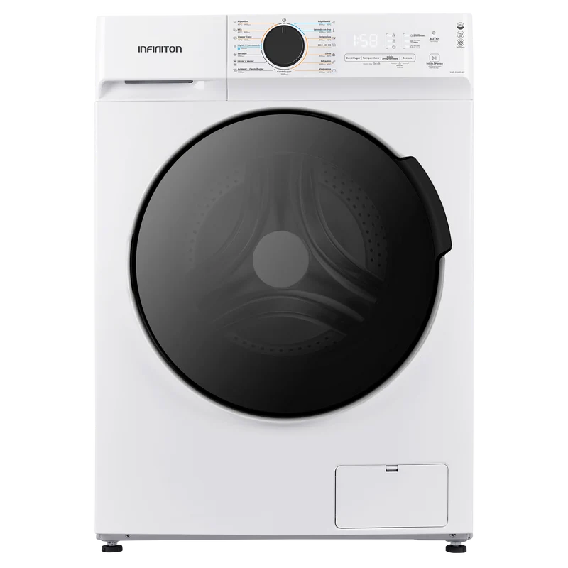 Lavasecadora Infiniton WSD-G8A6D4BN Blanco